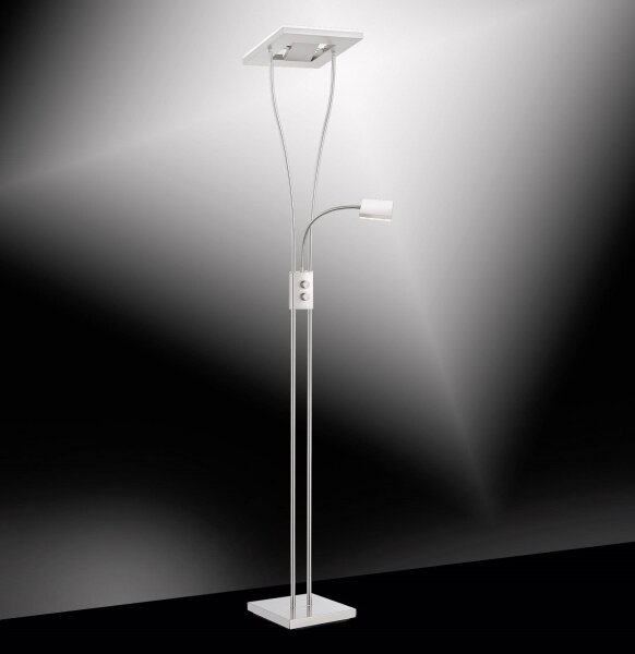 Leuchten Direkt 11776-55 - Lampada LED dimmerabile HELIA LED/16,8W/230V + 2xLED/3,8W