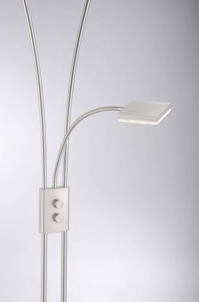 Leuchten Direkt 11776-55 - Lampada LED dimmerabile HELIA LED/16,8W/230V + 2xLED/3,8W