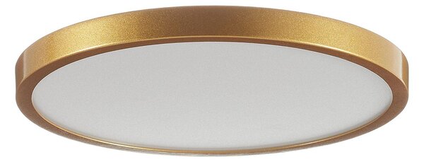 ORION Plafoniera a LED Vika, Ottone / Oro, Soggiorno / Sala da pranzo, Alluminio, Moderno, Plafoniera LED