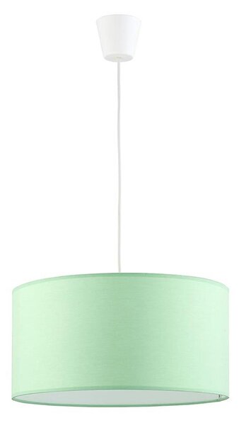 Lampadario a sospensione con filo RONDO KIDS 1xE27/25W/230V verde