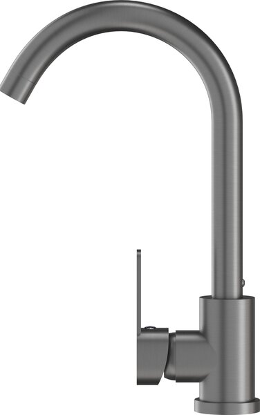 Granitan | PRESTIGE - Miscelatore da cucina - Orientabile a 360° - Nero - Carica in Vetroceramica