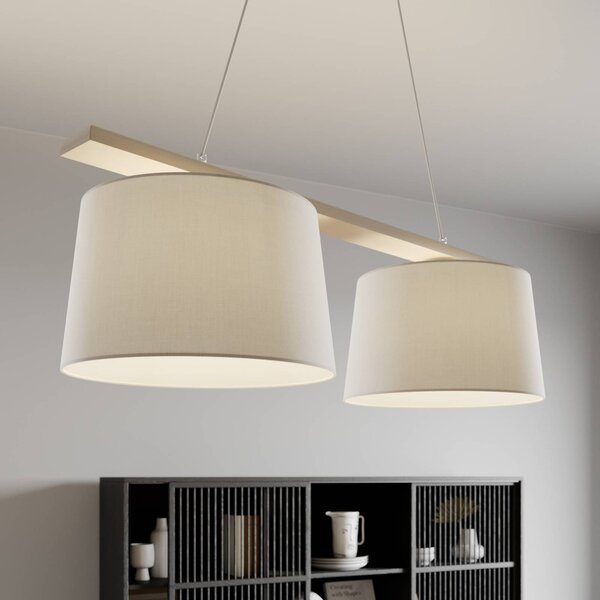 Lampada a sospensione Sweden Lamkur, dimmerabile, Soggiorno / Sala da pranzo, Legno, Lampada a sospensione