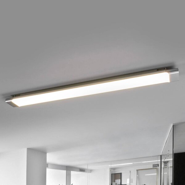 Plafoniera a LED Vinca Arcchio, Alluminio / Grigio / Zincato, Studio / Ufficio, Plastica, Moderno, Plafoniera LED