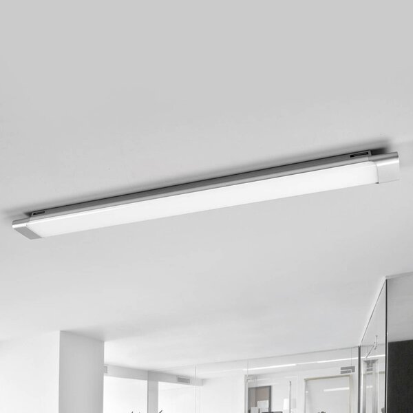 Plafoniera a LED Vinca Arcchio, Alluminio / Grigio / Zincato, Studio / Ufficio, Plastica, Moderno, Plafoniera LED