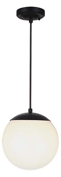 Lampadario da esterno a sospensione con filo 1xE27/60W/230V IP44 nero