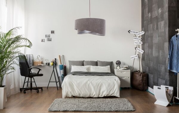 Lampadario a sospensione con filo GALAXY 1xE27/60W/230V