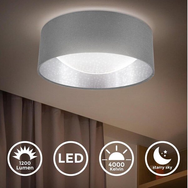 BK Licht 1308 - Plafoniera LED LED/12W/230V