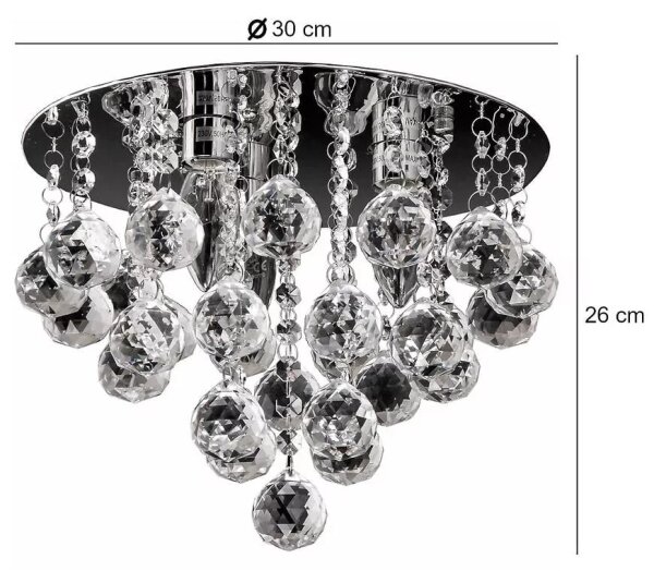 Lampada da soffitto 3xE14/60W/230V