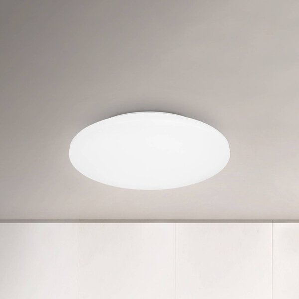 Briloner Plafoniera Case, Bianco / Opale, Bagno, Plastica, Moderno, Plafoniera