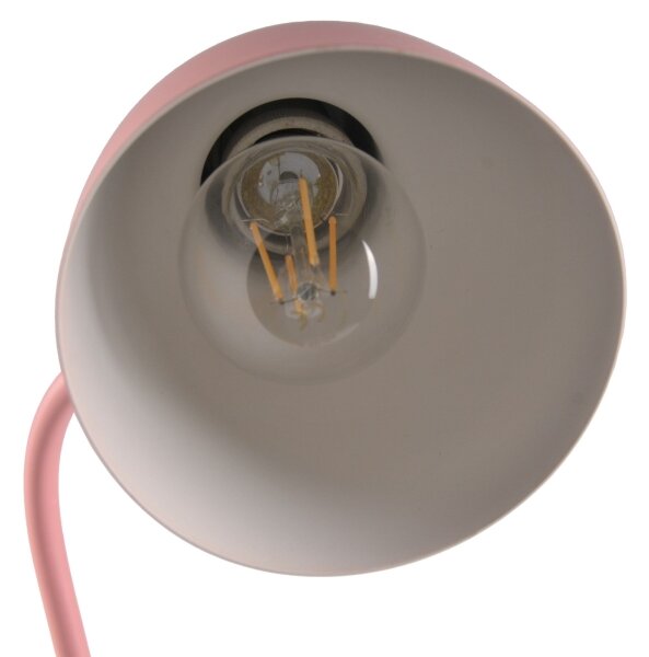 Lampada da tavolo MIMI 1xE27/10W/230V rosa