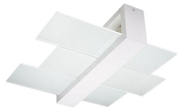Sollux SL.0078 - Plafoniera FENIKS 2 2xE27/60W/230V bianco