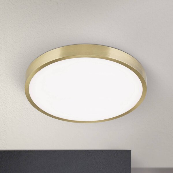 ORION Plafoniera a LED Bully, Ottone / Oro, Soggiorno / Sala da pranzo, Alluminio, Moderno, Plafoniera LED
