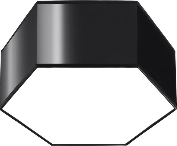 Lampada a soffitto SUNDE 13 nero 2xE27 15W PVC 13.5x26.5x30.5cm Sollux Lighting