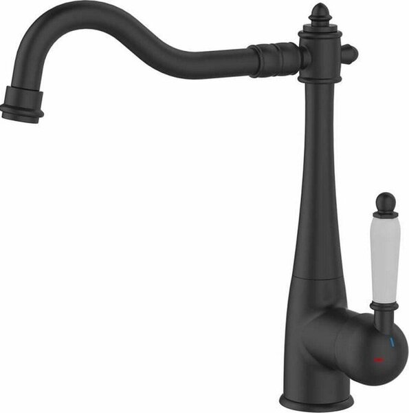Edouard Rousseau - RETRO Sink Mixer - Black