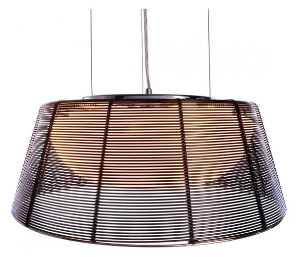 Deko-Light 342032 - Lampadario a sospensione con filo FILO 3xE27/60W/230V diametro 39 cm nero