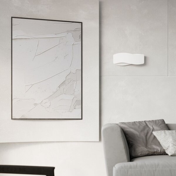 Sollux SL.1017 - Applique TILA 1xG9/40W/230V 30 cm bianca