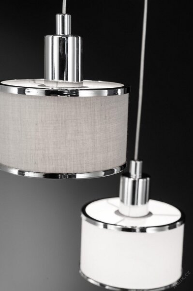 Wofi 619905019000 - Lampadario a sospensione con filo CIARA 5xE14/28W/230V
