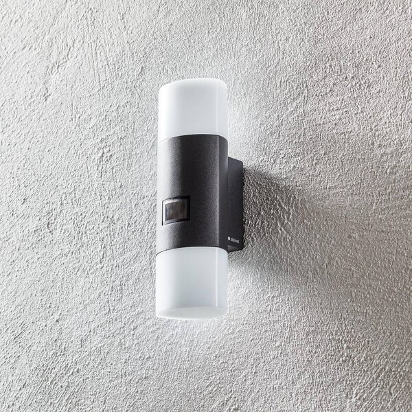 STEINEL L 910 S applique LED a sensore antracite, Nero, Alluminio, Moderno