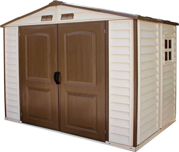 DURAMAX Casa da giardino Duramax STOREALL 3,9 m² + costruzione del pavimento (modello 30115 8x6´)