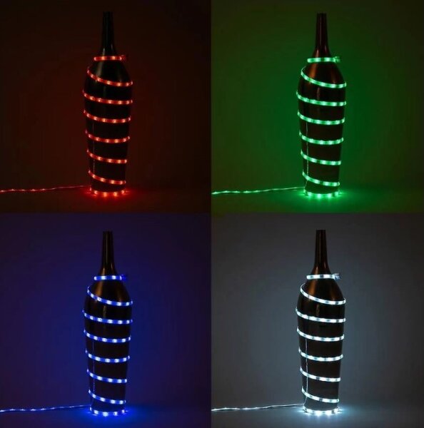 Brilo - Striscia LED RGBW dimmerabile 6,5m LED/22W/230V + +TC