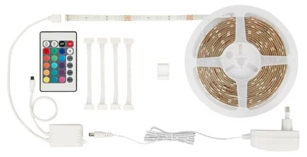 Brilo - Striscia LED RGBW dimmerabile 6,5m LED/22W/230V + +TC