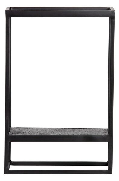 Supporto da parete in metallo nero 40x60 cm Febe - WOOOD