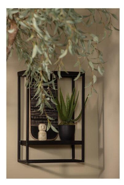 Supporto da parete in metallo nero 40x60 cm Febe - WOOOD