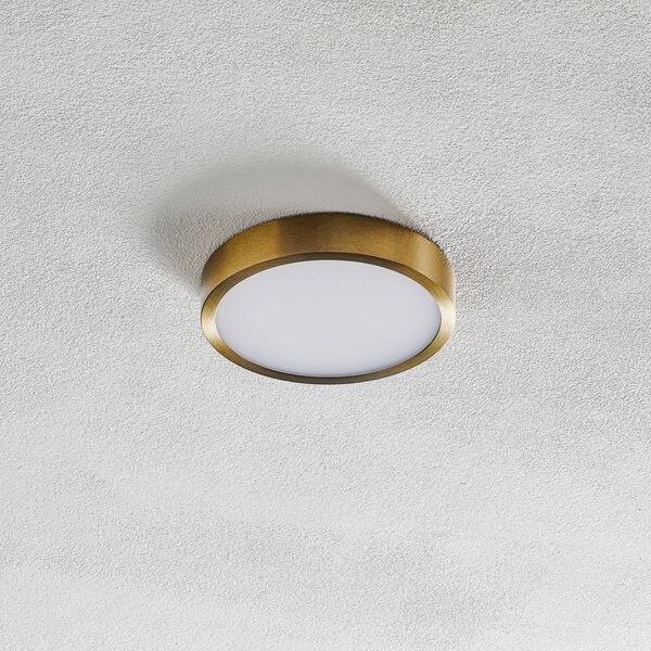 ORION Plafoniera a LED Bully, Ottone / Oro, Soggiorno / Sala da pranzo, Alluminio, Moderno, Plafoniera LED
