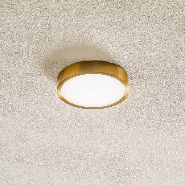 ORION Plafoniera a LED Bully, Ottone / Oro, Soggiorno / Sala da pranzo, Alluminio, Moderno, Plafoniera LED