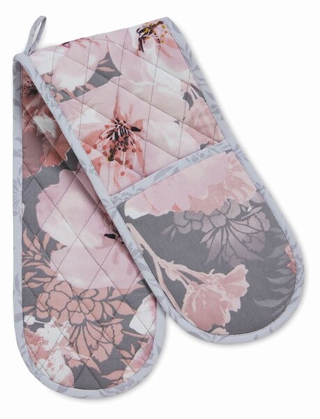 Guanto da cucina doppio in cotone Dramatic Floral - Catherine Lansfield