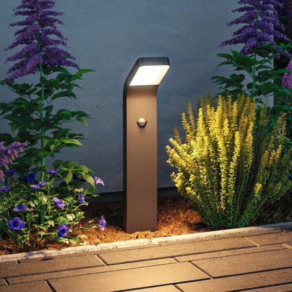Paulmann Lampioncino Kulma, Nero, Alluminio, Lampada LED da esterni