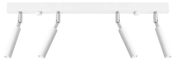 Lampada da soffitto EYETECH 4 bianco 4xG9 8W alluminio 20x3x60cm Sollux Lighting