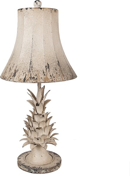 Lampada da tavolo Clayre & Eef Ø 30x64 cm Metallo beige