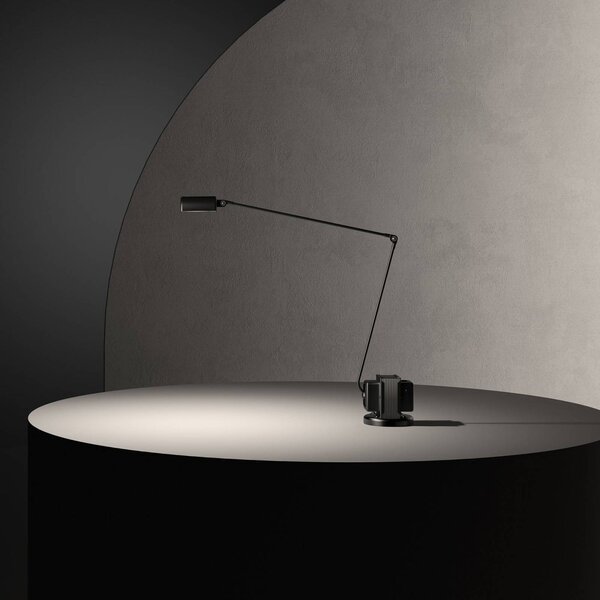 Lumina Lampada da scrivania Daphine, dimmerabile, Nero, Studio / Ufficio, Metallo, Moderno, Lampada da tavolo LED