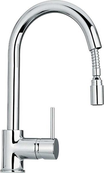 Miscelatore per cucina con doccetta acqua estraibile | Piuma