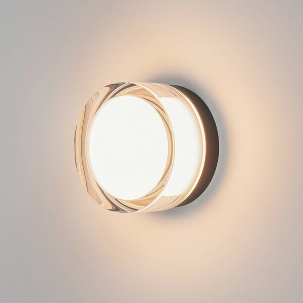 SLV Applique da parete a LED Cyft, dimmerabile, Nero, Bagno, Alluminio, Moderno, Applique a LED