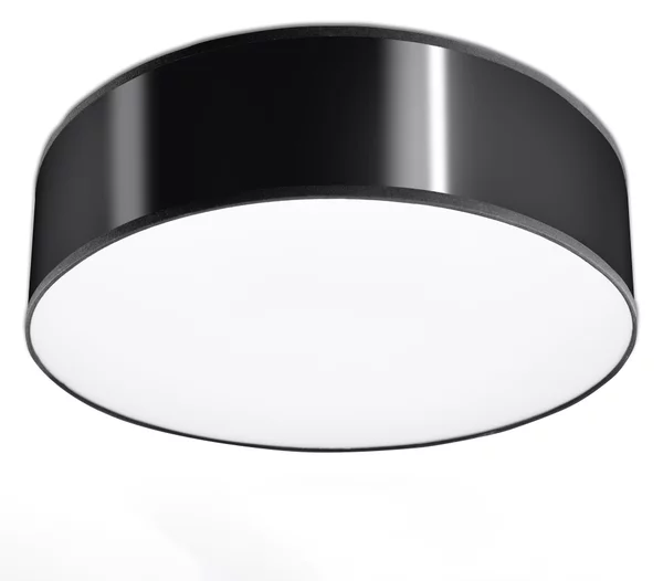 Lampada a soffitto ARENA 35 nero 2xE27 15W PVC 11x35x35cm Sollux Lighting