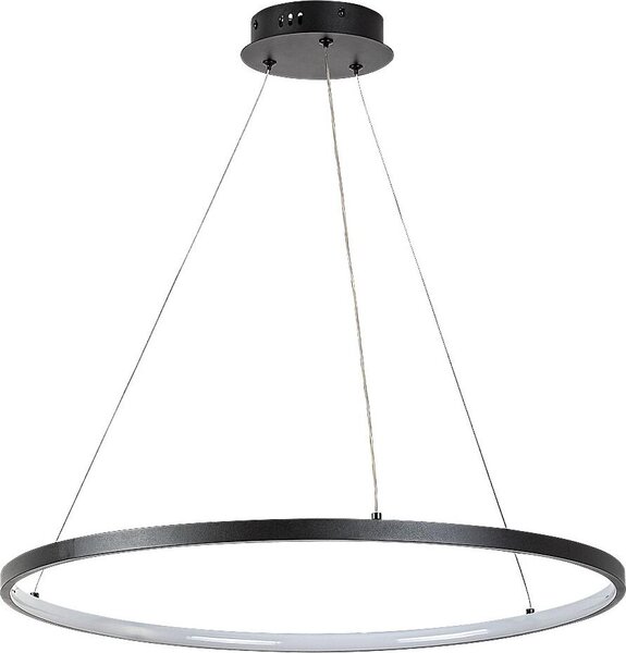 Rabalux Lampada a sospensione LED nera Beliza 600 mm 55 W 72344