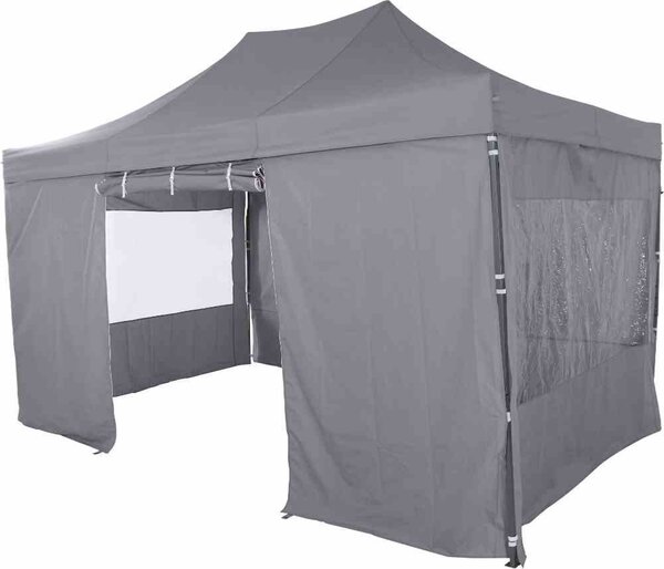 SIENA GARDEN Gazebo Allrounder 300x450 cm, grigio L30550