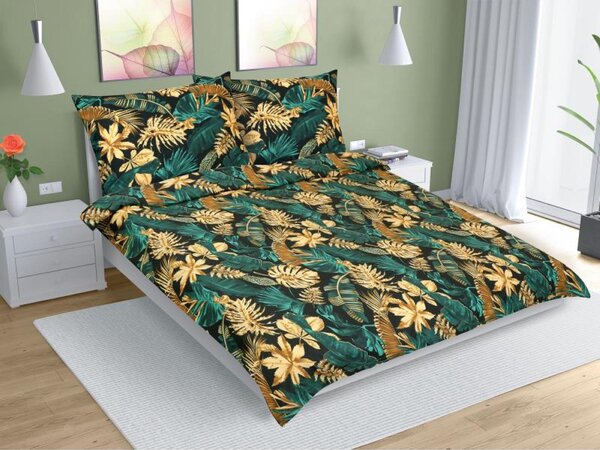 Set di lenzuola in cotone - 1 set 240x200, 70x90 - verde