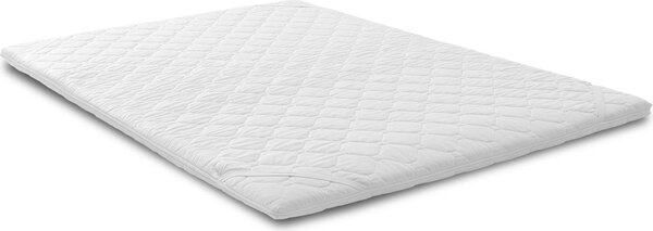 Soffice coprimaterasso viscoelastico 180 x 200 cm, altezza 6 cm, con effetto memory