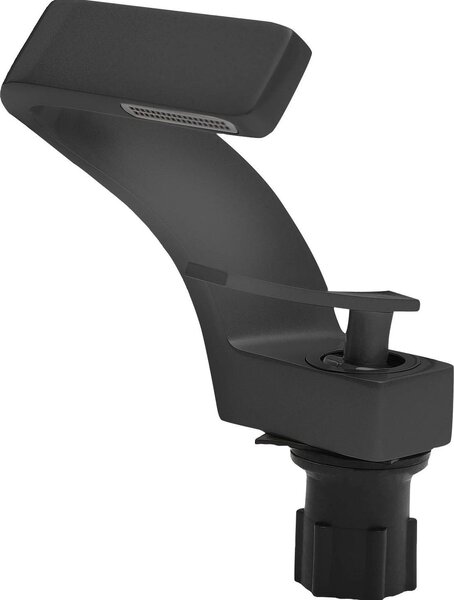 Rubinetto per lavabo, montaggio a soffitto, struttura in ottone resistente, nero, G3/8