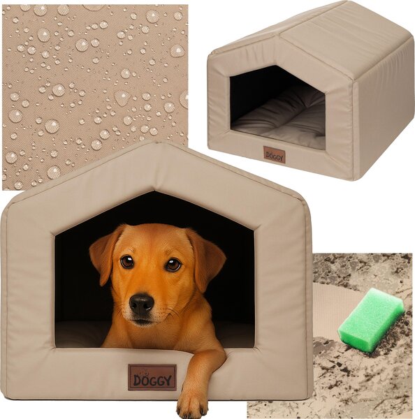 Cuccia per cani per casa R2 - 55x60x46 cm - Comoda cuccia per cani con cuscino - Leggera e di facile manutenzione | Pillowprim