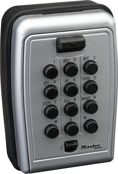 MASTER LOCK Select Access Mini cassaforte, montaggio a parete, H.18 x L.13,2 x P.6 cm
