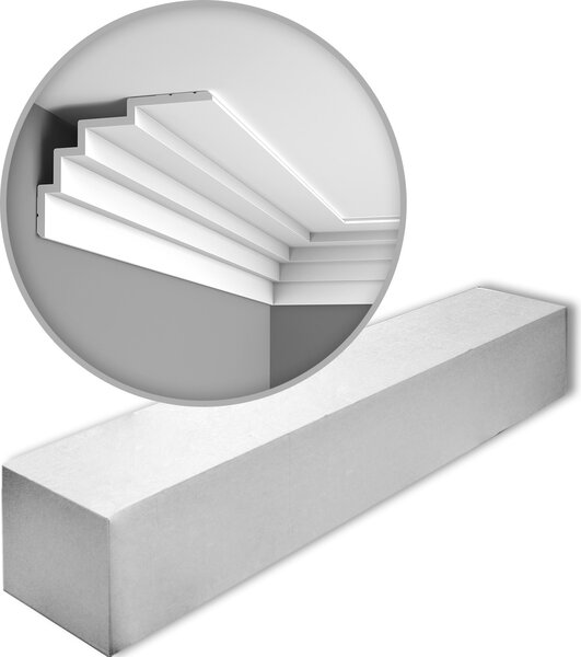 Cornici Orac Decor MODERN C393-box 1 cartone con 7 strisce decorative 14 m