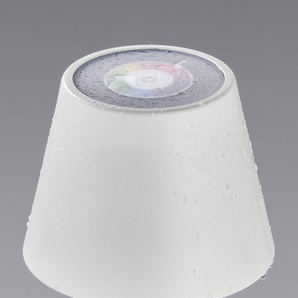 FH Lighting Lampada LED esterni Cosenza con accu RGBW bianco