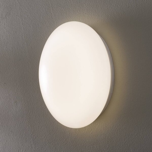 MEGAMAN Applique da parete a LED Renzo+, Bianco / Opale, Corridoio, Plastica, Applique a LED