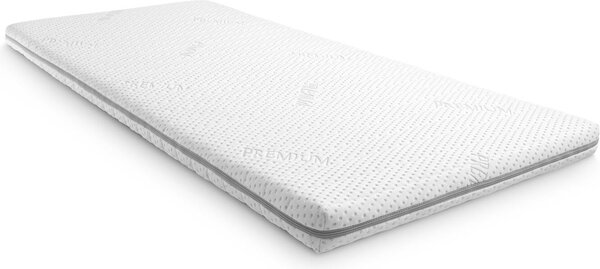 Supportho premium cold foam topper 100 x 200 cm H3, altezza 9 cm, grado di durezza H3 con rivestimento antibatterico