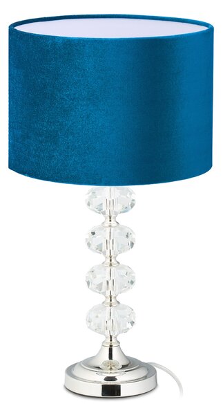 Lampada da tavolo Relaxdays 10038915, blu