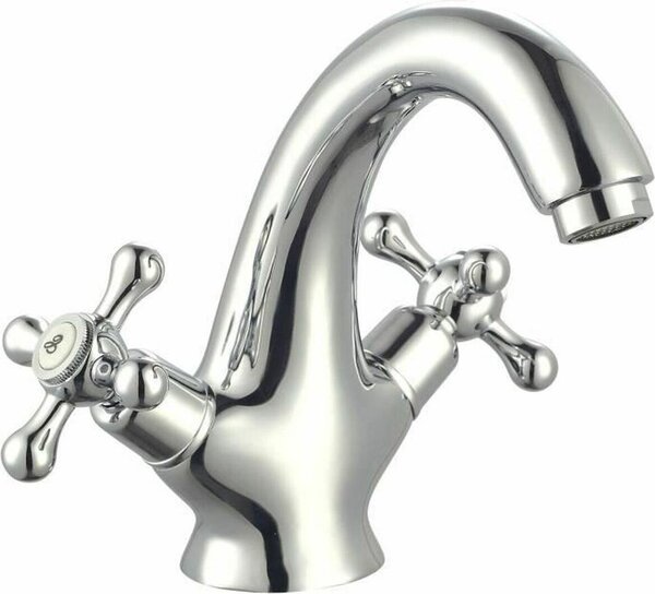 Rousseau 4056674 Miscelatore monocomando Beverley per lavabo, cromato